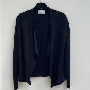 ZADIG & VOLTAIRE black lightweight open cardigan small